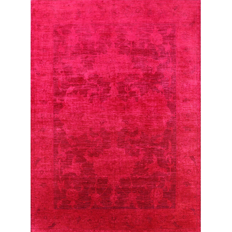 Bungalow Rose Geraldina Oriental Pink Area Rug Wayfair